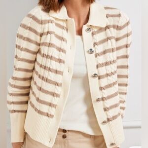 Talbots Knit Cardigan Size XL Petite
